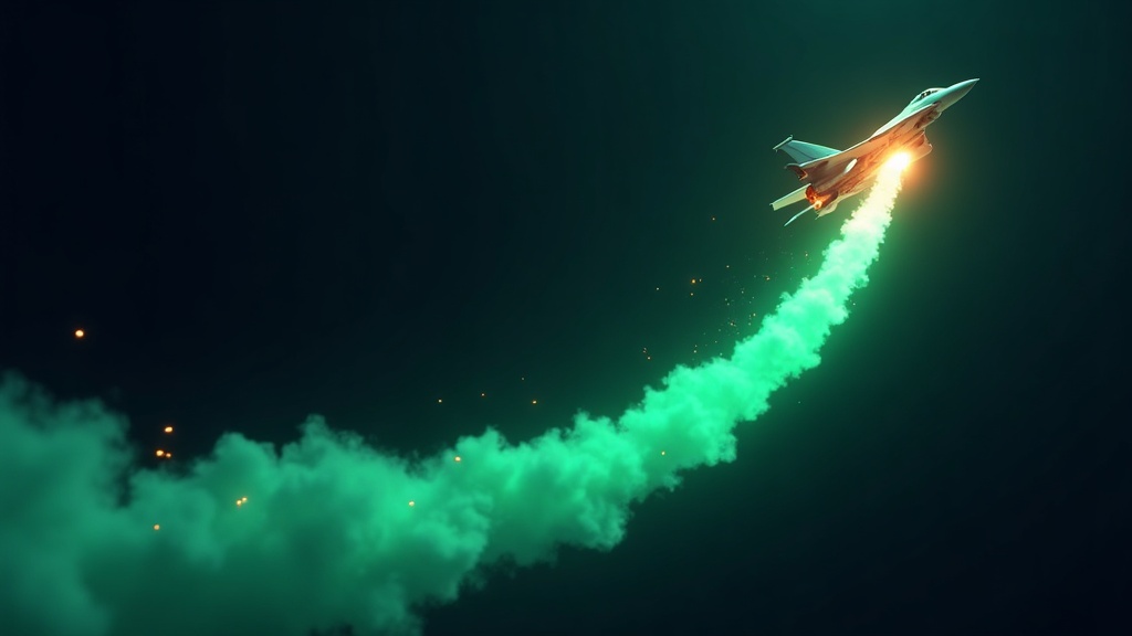 JetX jet climbing along a rising multiplier curve before it explodes